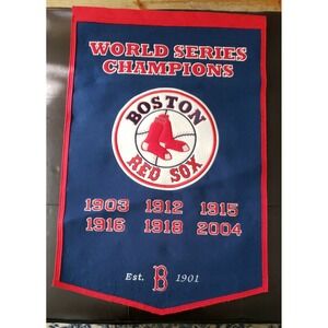 Boston Red Sox World Series Champions Winning Streak Wool Blend large Banner
